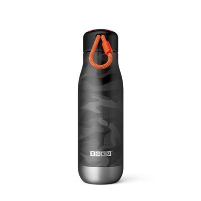 Stainless Steel Bottle 500 ml Black Camo